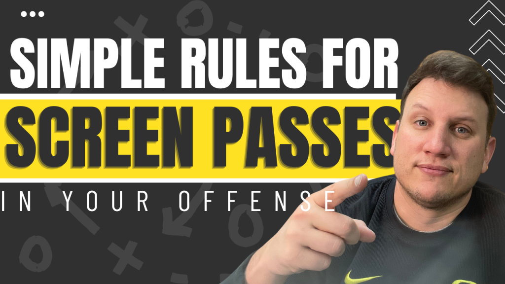Simple blocking rules for perimeter screen passes